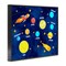 Stupell Industries Rocket Across Solar System Framed Giclee, design by Daphne Polselli